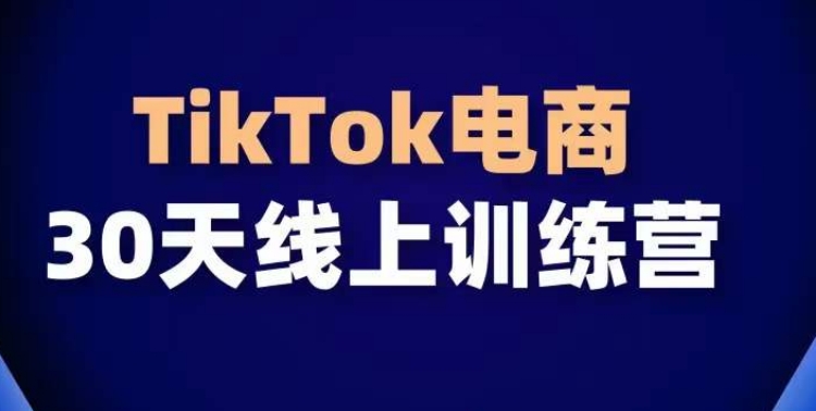 TikTok电商带货30天线上课，不可错过的全球流量洼地！-中赚微课堂-木木源码网