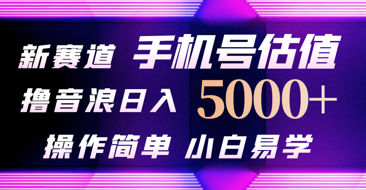 （10154期）抖音不出境直播【手机号估值】最新撸音浪，日入5000+，简单易学，适合…-木木源码网