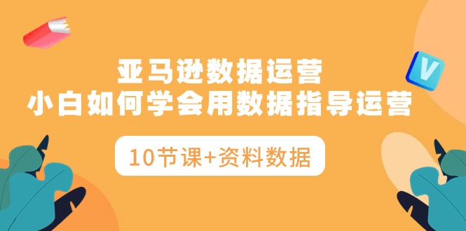 （10158期）亚马逊数据运营，小白如何学会用数据指导运营（10节课+资料数据）-木木源码网