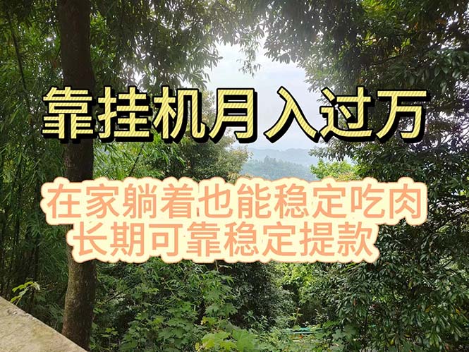 （11144期）挂机掘金，日入1000+，躺着也能吃肉，适合宝爸宝妈学生党工作室，电脑…-木木源码网