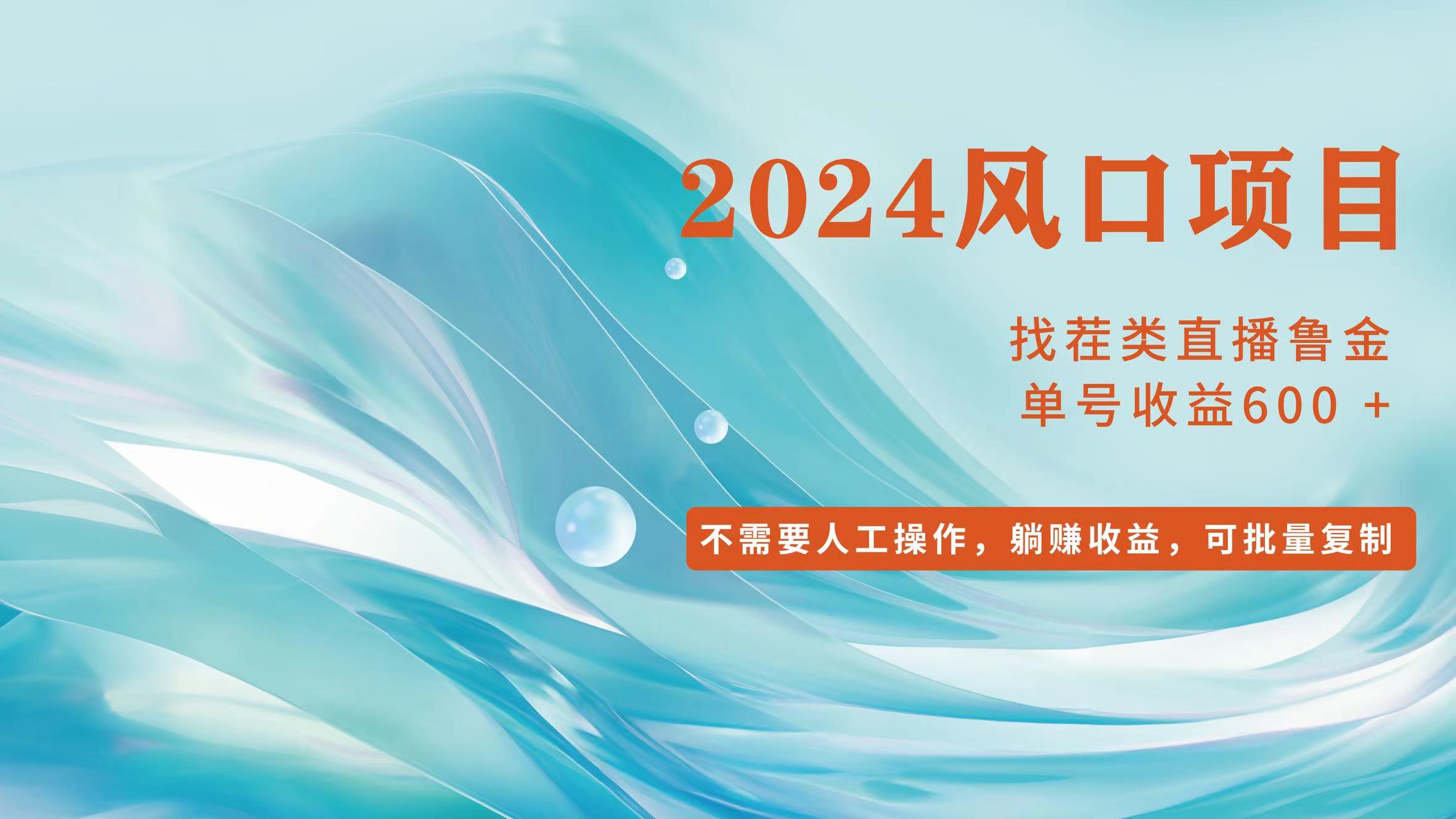 （11868期）小白轻松入手，当天收益600+，可批量可复制-木木源码网