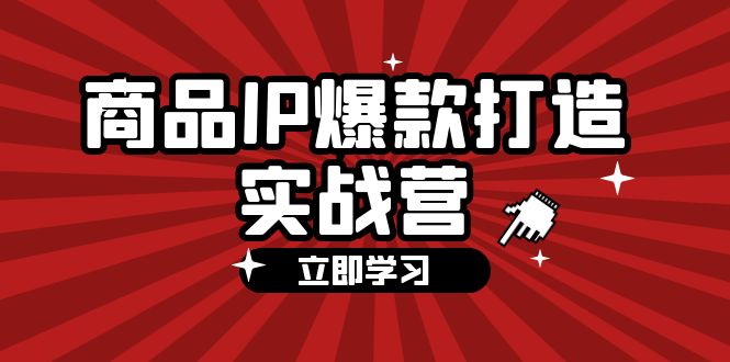 （12136期）商品-IP爆款打造实战营【第四期】，手把手教你打造商品IP，爆款 不断-木木源码网