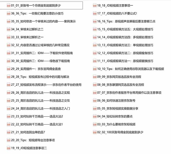 （12167期）京东-短视频带货实战课-升级版，实现单人高额佣金的详细操作步骤插图1