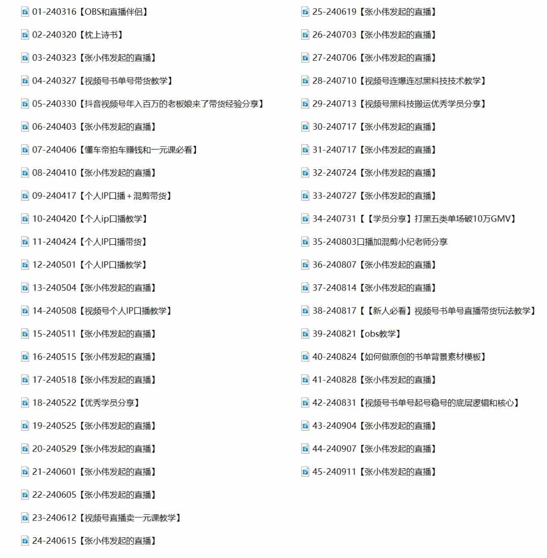 （12612期）2024视频号最新带货实战课：无人直播/书单号卖货/个人IP口播 (附资料素材)插图1